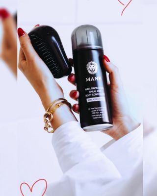 S naším Mane sprejem dodáš vlasům hustotu a zakryješ odrosty během chvíle. Ideální parťák do zimních dnů! ❄️💆‍♀️ 👉...